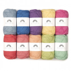 Rainbow Cotton 8/8 Color Pack 10
