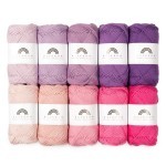 Rainbow Cotton 8/8 Color Pack (1-14) Yarn Hobbii