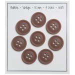 Vintage Buttons - Brown - Multiple sizes Accessories Go Handmade