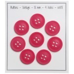 Vintage Buttons - Pink - Multiple sizes Accessories Go Handmade