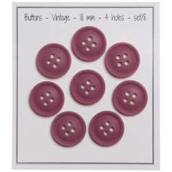Vintage Buttons - Lavender - Multiple sizes