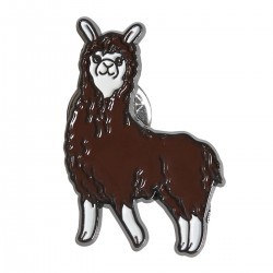 Pin – Alpaca – From the front