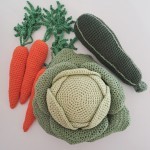 Vegetables - Cabbage, carrots and zucchini Patterns 
