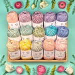 Baby Cotton Organic - Pastel Print Yarn Hobbii