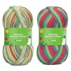 Christmas Sock Wool Glitter (Limited Edition)