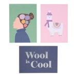 Postcards - 6 pcs. - Wool Is Cool Point Store Hobbii