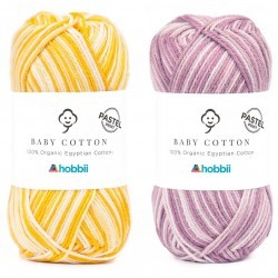 Baby Cotton Organic - Pastel Print