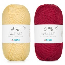 Rainbow Sock Wool 4-ply